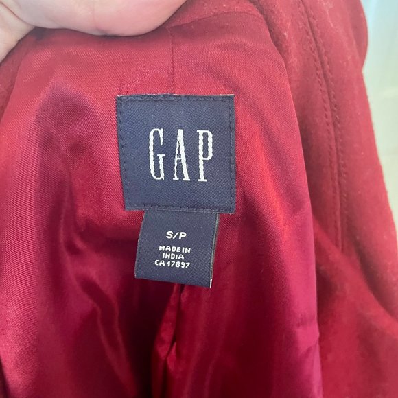 Cozy wool blend peacoat by Gap women's size S/P - Picture 5 of 6